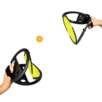 Racket Throw and Catch Ball Game Sensory Integration Parent Child Interaction Outdoor Toys Kids Adults Sports Entertainment