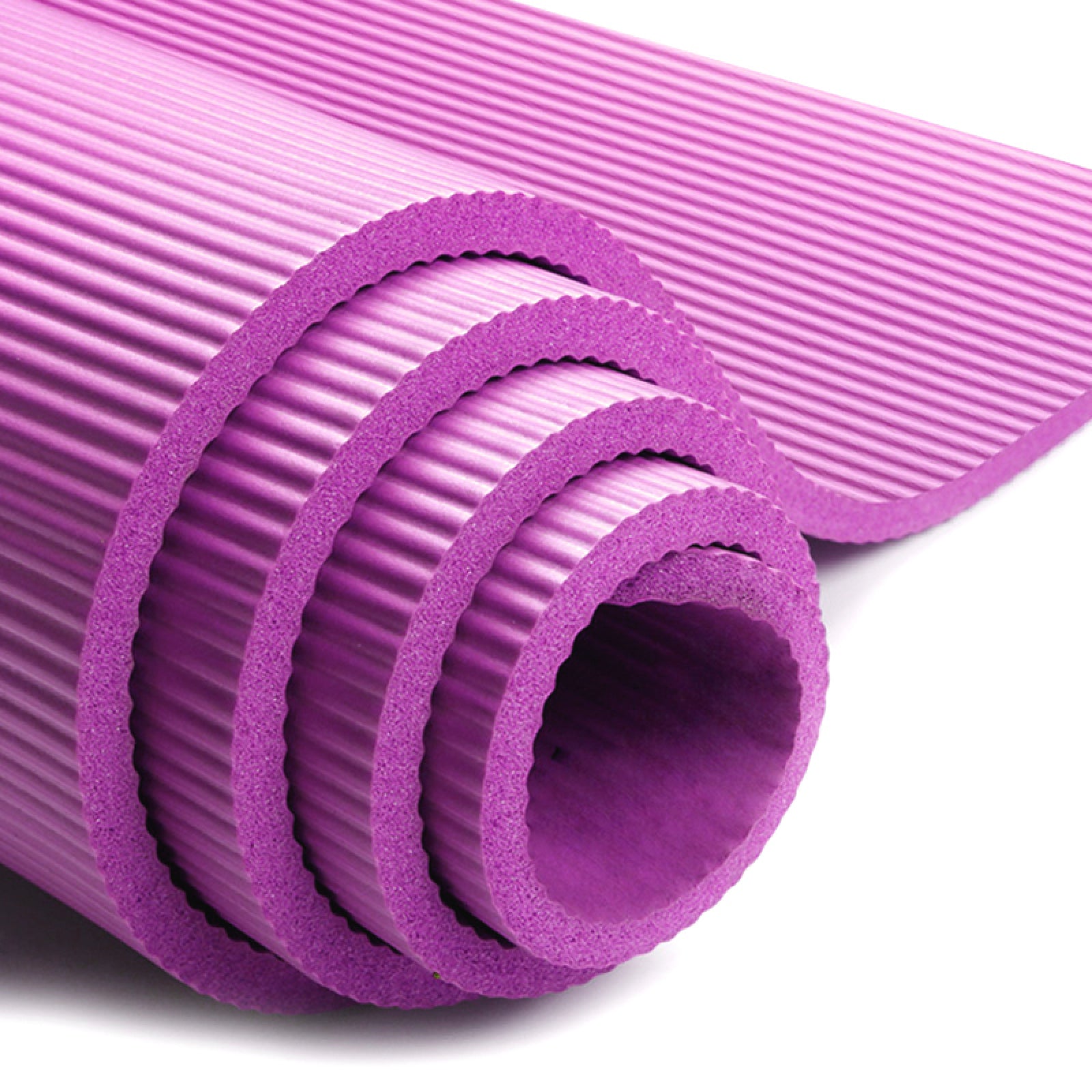 Yoga Mat 15Mm Thick Exercise Mat Gym Workout Fitness Pilates Home Non Slip NBR