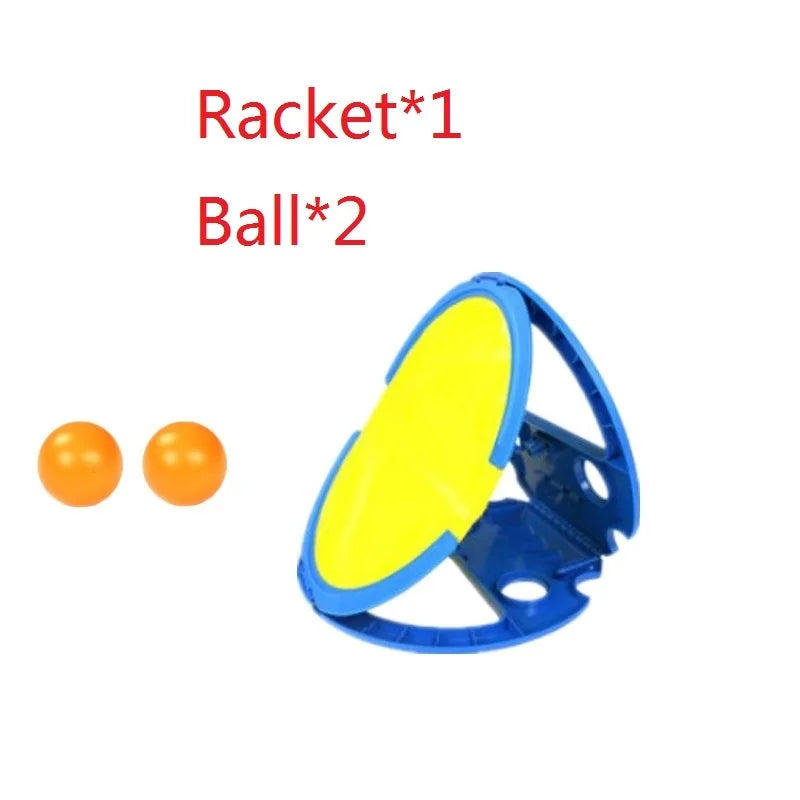 Racket Throw and Catch Ball Game Sensory Integration Parent Child Interaction Outdoor Toys Kids Adults Sports Entertainment