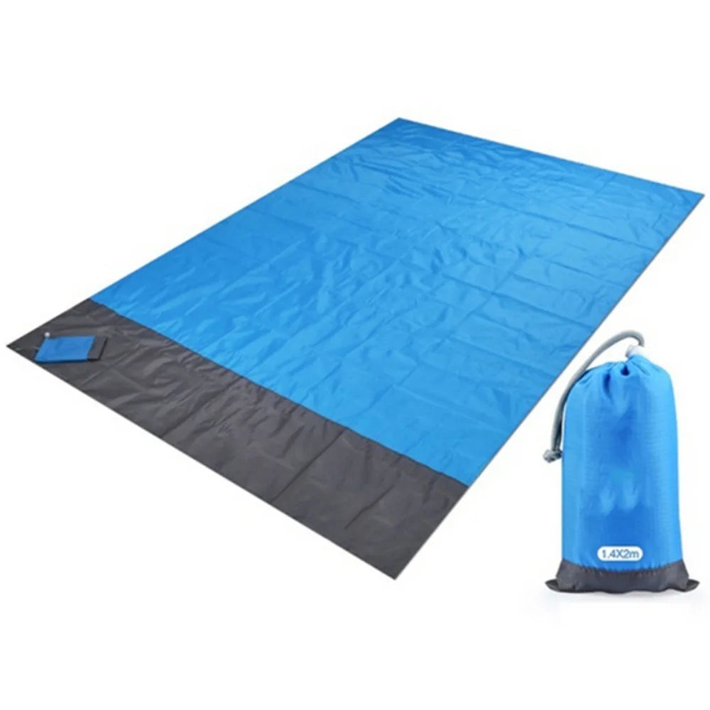 Beach Blanket Sandproof Waterproof Beach Mat Lightweight Picnic Blanket for Travel Hiking Sports